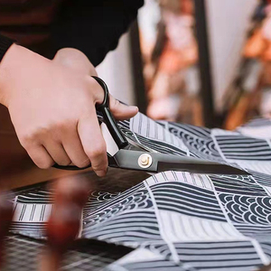 Zhang Xiaoquan forbici in tessuto da taglio su misura per vestiti neri da 10 pollici di alta qualità per cucire - Product Image 4