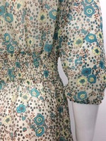 Robe de plage longue style Boho, imprimé Floral, Hippie, bohème, Maxi, col en V, Sexy, Kimono, robes d'été pour femmes