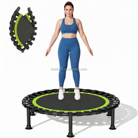 Trampoline pliable mini professionnel Zoshine de haute qualité avec structure élastique stable pour exercices de fitness