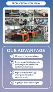 Insegna Luminosa Aperto con <span class=keywords><strong>Lettere</strong></span> Scatolate Impermeabili a <span class=keywords><strong>LED</strong></span> Personalizzate da Fabbrica per Esterno per Negozi e Attività Commerciali come Smoke Shop - Product Image 5