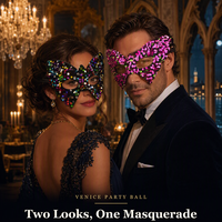 Masque brillant EVA pour fête à thème Venise, déguisement papillon animal, Halloween