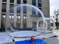 Dôme à bulles gonflable de luxe transparent pour enfants