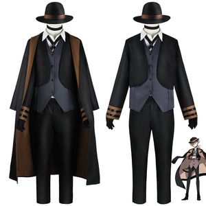 Disfraz de Cosplay de Bungo Stray Dogs, Chuuya Nakahara, Osamu Dazai, Akiko Yosano, Anime, Juego de Roles, Unisex, Poliéster, Primavera 2023 - Product Image 2