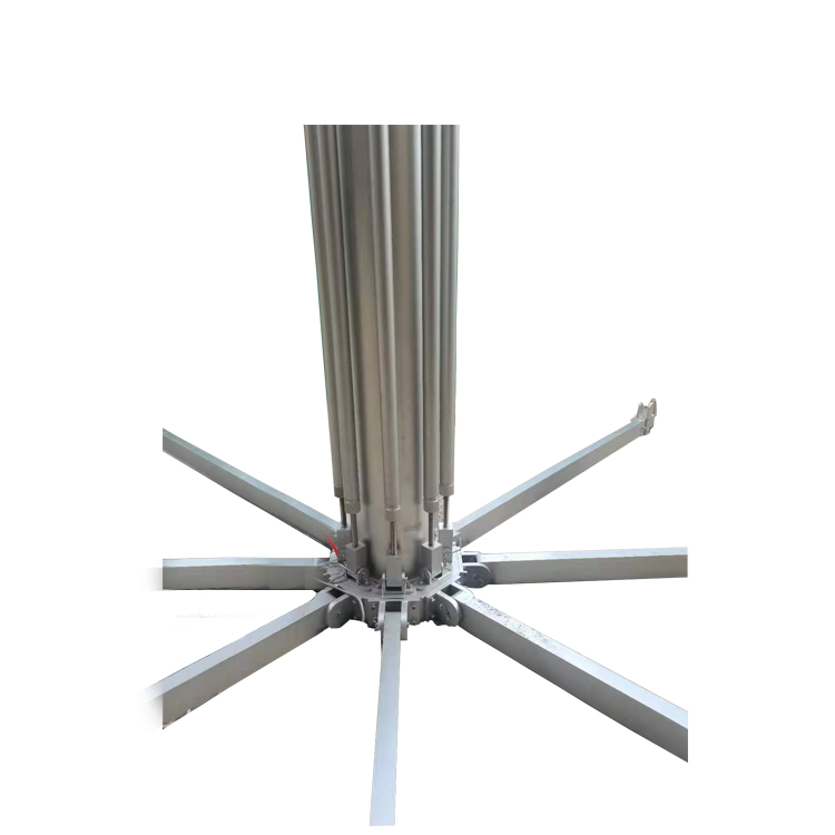 play load 100KG ~200KG heavy-duty pneumatic mast 10m~35m heavy-duty pneumatic mast vehicle mounted pneumatic mast lighting tower