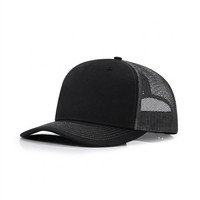 Gorra de Béisbol Estilo Vintage, Gorra Trucker de Cinco Paneles con Malla, Cierre a Presión, Logotipo Personalizado Bordado, Transpirable e Impermeable