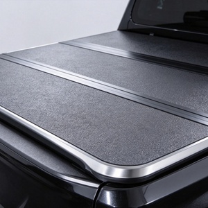 MARVELAND Accesorios 4x4, Cubierta Rígida Plegable en 3 Partes para Caja de Camioneta con Luz LED para Ranger 2012+ Doble Cabina - Product Image 1