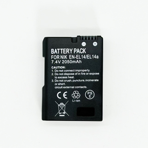 <span class=keywords><strong>Batterie</strong></span> pour appareils photo reflex numériques Coolpix P7800 P7700 P7100 P7000 D5500 D5300 D5200 D3200 D3300 D5100 <span class=keywords><strong>EN</strong></span>-EL14 /a 7.4V Li-Ion <span class=keywords><strong>en</strong></span> stock - Product Image 2