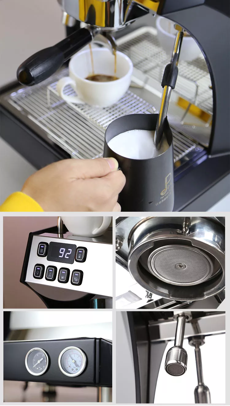 Single group espresso machine commercial semiautomatic espresso