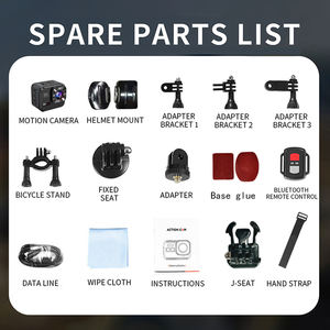 Cámara Deportiva VIRAN de Alta Calidad 5K con Gran Angular de 160°, Control Remoto WiFi, Video, EIS, IP68 - Product Image 6