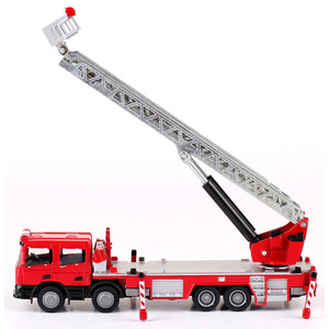 Bán hàng nóng <span class=keywords><strong>1</strong></span>:50 Diecast Mô hình xe cứu hỏa đặt đồ chơi Die Cast động cơ cháy - Product Image 3