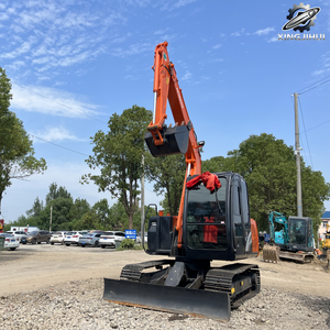 รถขุดฮิตาชิ ZX70 มือสอง รุ่นปี 2023 เครื่องยนต์ยันม่าร์ 7 ตัน แบบตีนตะขาบยาง มินิ รถขุดตีนตะขาบ  ทดสอบและตรวจสอบส่วนประกอบหลักของมอเตอร์แล้ว - Product Image 6