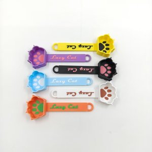 Cuchara de Alimentación de Plástico Ecológica Personalizada para Perros y Gatos, Regalo Conmemorativo con Nombre Personalizado, Dropshipping - Product Image 6