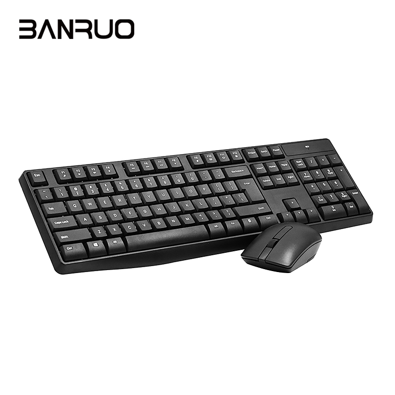 Волшебная клавиатура 2,4G ультратонкий глянцевый дизайн компактный полноразмерный беспроводной ПК клавиатуры и Мышь Набор combo для компьютера Windows