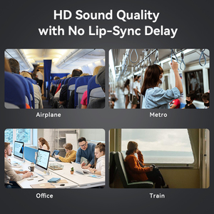 Bán buôn thâm quyến BSCI nhà máy hoạt động tiếng ồn hủy bỏ auriculares ANC không dây <span class=keywords><strong>Bluetooth</strong></span> Over-ear Tai nghe - Product Image 5