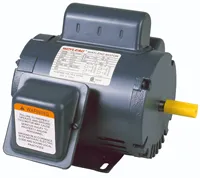 Moteur asynchrone monophasé à économie d'énergie IE3 2,2 kW, cadre 56, NEMA 115, 230 V, 60 Hz, montage sur pied pour machines