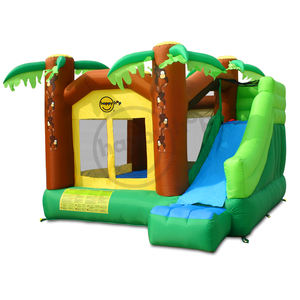 Casa inflable <span class=keywords><strong>de</strong></span> rebote OP 2023 <span class=keywords><strong>Simpson</strong></span>, calabaza, jungla, blanco y rosa - Product Image 6