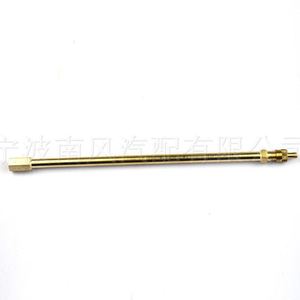 Tige d'extension de valve de pneu en cuivre, valve tubeless solide à embout américain pour gonfleur de voiture, accessoires pour monocycle et vélo d'équilibre - Product Image 5