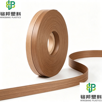 Bande de chantournage PVC écologique, directement de l'usine, couleur personnalisée, plusieurs largeurs, pour pièces de meubles en MDF et contreplaqué
