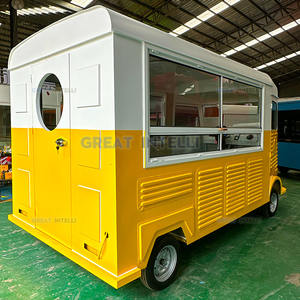 รถขายอาหารเคลื่อนที่คุณภาพดี รถตู้ Citroen ขนาดเล็ก ใช้ไฟฟ้า ขายกาแฟ อาหารจานด่วน รถพ่วงขายขนม ขายในจอร์เจีย - Product Image 4