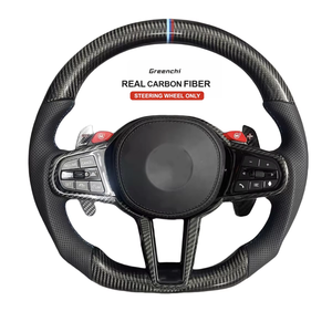 <span class=keywords><strong>Volant</strong></span> en fibre de carbone <span class=keywords><strong>pour</strong></span> BMW, compatible avec les modèles F et G, sans airbag, <span class=keywords><strong>pour</strong></span> toutes les versions. - Product Image 1