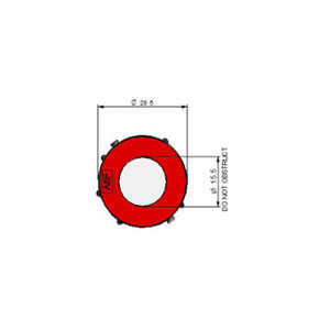 Sensor electroquímico de monóxido de carbono A5F, 30.5mm de diámetro, 5 nervaduras, para uso en detectores - Product Image 3