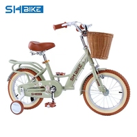 Nouveau vélo pour filles, enfants de 3 à 8 ans, 12/16/18/20 pouces, vélo d'étudiant avec roues d'apprentissage