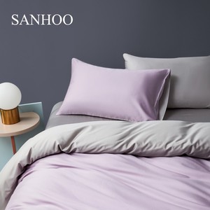 Sanhe Sang Trọng Đôi Nữ Hoàng Kích Thước Khăn Trải Giường Và Gối Trường Hợp 4 Pcs <span class=keywords><strong>Comforter</strong></span> Bộ Khách Sạn Khăn Trải Giường - Product Image 1