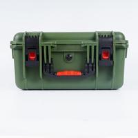 Étui personnalisé ODM multifonctionnel en plastique PP vert, étanche IP65, pour équipement photographique d'ingénierie extérieur