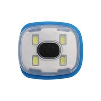 Módulo de Luz LED Recargable por USB, Extraíble, para Gorro de Punto, Cuatro LED, Carcasa de Plástico, Repuesto, para Camping, Senderismo, Correr