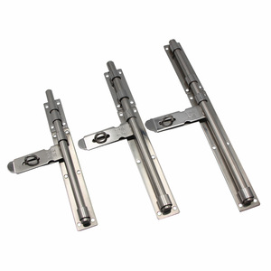 Loquet de porte à montage en surface en acier inoxydable 304, grande taille, antivol, pour portes en bois - Product Image 3