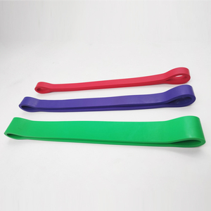 高品質フィットネスバンド トレーニングチューブ ヨガ ピラティス リハビリ 筋トレ用 パープル イエロー - Product Image 2