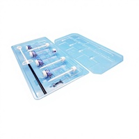 Bandeja de embalaje tipo blíster de plástico transparente para kits de dispositivos médicos, con tapa, fabricada a medida por YZG mediante extrusión y termoformado al vacío, China Zhejiang
