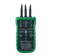 Testeur de séquence triphasé MS5900 1-400V AC, indicateur de rotation de phase de moteur CAT III 600V, outil de test électrique LED pour la maintenance