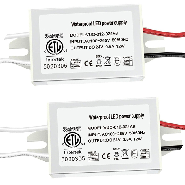 Ac 110v 230v to Dc 5v 12v 24v 36v 6w 10w 12w 15w Waterproof Ip67 Mini Size Small Led Driver Transformer Adapter Power Supply