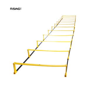 Échelle d'agilité et de vitesse réglable Rising Fitness pour le football, avec sangles en PP et nylon, taille personnalisable pour l'entraînement - Product Image 1