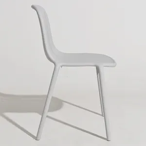 كراسي بلاستيكية قابلة للرص فوق بعضها بتصميم إيطالي للاستمتاع في الفناء في الحديقة بدون مسند للذراع - Product Image 5