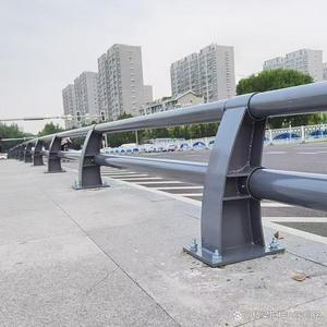 River Embankment Landscape Steel Q235 Anti-corrosion Bollard Guardrail Park <strong>Safety</strong> Isolation Protection Fence Dock Plank Road - Product Image 1