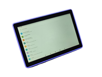 Écran tactile interactif de 10.1 pouces suspendu moniteur de tablette multifonctionnel équipement de publicité de signalisation numérique batterie POS
