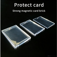 Étui de protection pour cartes gradées 35PT à scellage ultrasonique, format standard, pour affichage et protection, vente en gros pour collectionneurs