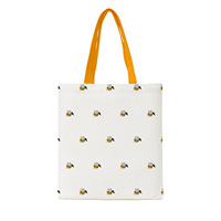 Sac fourre-tout en toile de coton personnalisé avec logo imprimé, multi-usages, pour femmes