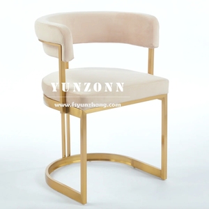 High Quality Modern Tufted <strong>Velvet</strong> Upholstered <strong>Dining</strong> <strong>Chair</strong> for <strong>Dining</strong> Room Furniture Hotel Use - Product Image 2
