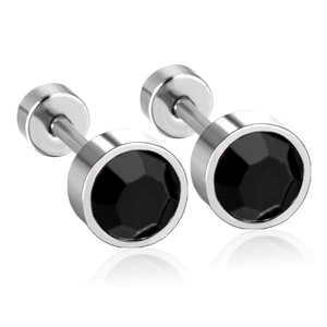 ต่างหูผ่าตัด ต่างหูเหล็กคุณภาพสูง ต่างหูแบบติดสำหรับเด็ก - Product Image 6