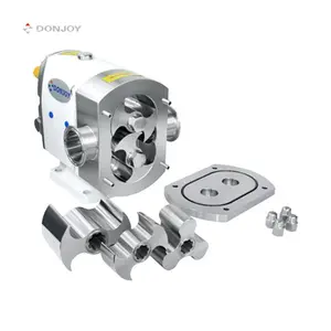 Chất Lượng Cao Top Bán Chuyển Rotary Thùy Bơm Ss316 Cấp Thực Phẩm Độ Nhớt Cao