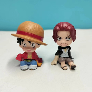 หุ่นฟิกเกอร์แอ็คชั่นฟิกเกอร์ PVC 10ชิ้นลายการ์ตูน1ชิ้นหุ่นฟิกเกอร์แอคชั่น1ชิ้นจาก Luffy Zoro nami Sanji - Product Image 4