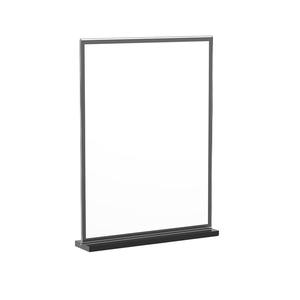 Soporte de exhibición de acrílico versátil popular, soporte de menú de doble cara, estético moderno resistente a los arañazos, letreros duraderos - Product Image 1