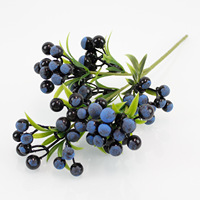 Simulation Mousse Fruits Baies De Noël Décoration De La Maison Simulation Artificielle Plantes Myrtille Bâtons De Fruits