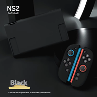 Coque souple mate en TPU pour Nintendo Switch 2, coque fendue pour console NS2, base de chargement enfichable, accessoires de jeu de protection