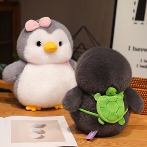 Lindo Peluche de Pingüino de Dibujos Animados, Juguete de Peluche de Algodón PP, Almohada para Dormir, Regalo de <span class=keywords><strong>Cumpleaños</strong></span>, Compañero para la Hora de Dormir de los Niños, Muñeco de Trapo - Product Image 2