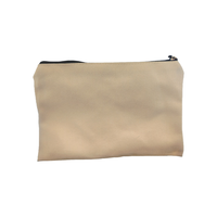 Pochette de maquillage personnalisée par sublimation, sac de rangement portable à fermeture éclair pour voyage, trousse à crayons, décoration d'intérieur, vente en gros