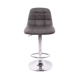 高品质低背高度可调真皮高杆椅凳 - Product Image 2